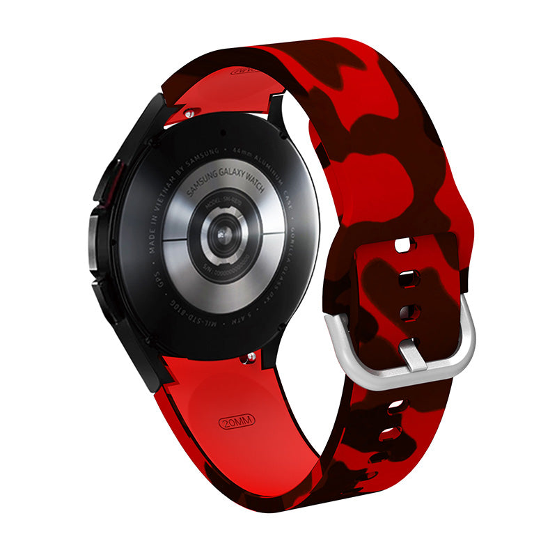 Pattern Printed Silicone Smart Watch Band Strap Replacement for Samsung Galaxy Watch6 40mm 44mm Watch6 Classic 43mm 47mm Watch 5 40mm 44mm 5 Pro 45mm Watch4 40mm 44mm Pattern Printed Silicone Smart Watch Band Strap Replacement for Samsung Galaxy Watch6 40mm 44mm Watch6 Classic 43mm 47mm Watch 5 40mm 44mm 5 Pro 45mm Watch4 40mm 44mm